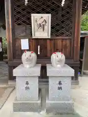 三尾神社の狛犬