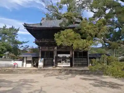 周防国分寺の山門・神門