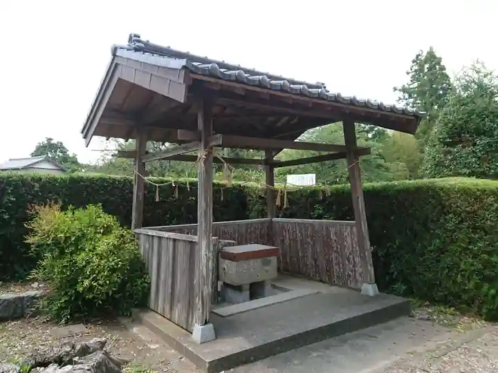 八幡社の手水舎