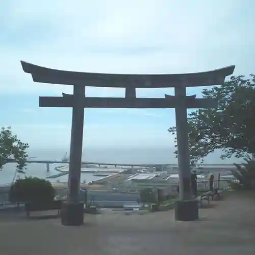 鹿島御児神社の鳥居