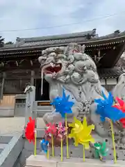 金井神社の狛犬