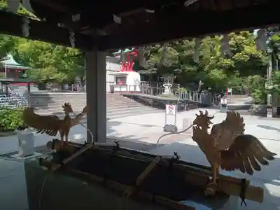 富岡八幡宮の手水舎