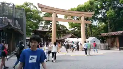 明治神宮の鳥居