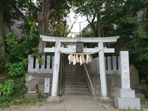 柴崎神社の鳥居