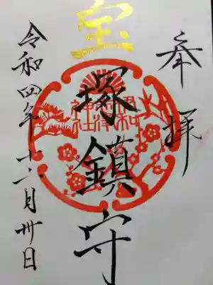 こちら以外にも数種類の御朱印があります。500円です。