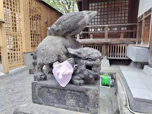 北海道神宮頓宮の狛犬