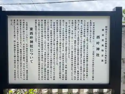 叶神社 (西叶神社)(神奈川県)