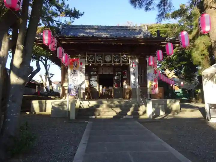 片瀬諏訪神社の山門・神門