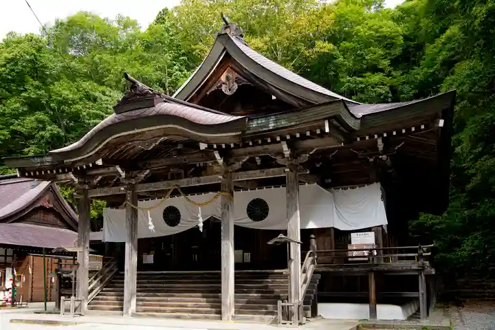 戸隠神社中社の本殿・本堂