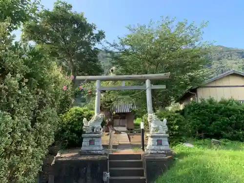 大六天神社の鳥居