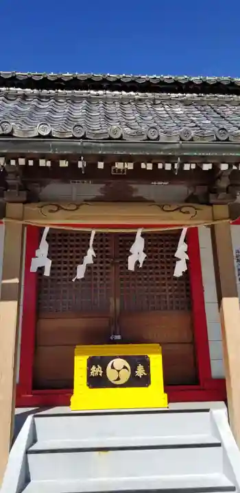諏訪野八幡神社の本殿・本堂