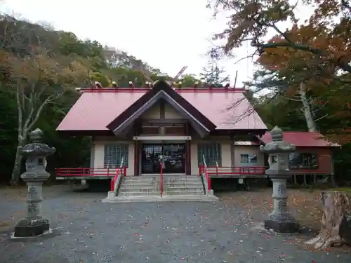 厚岸神社の本殿