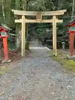 南宮稲荷大明神の鳥居