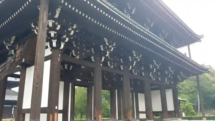 東福禅寺(東福寺)の山門・神門