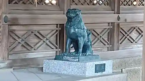 唐澤山神社の狛犬