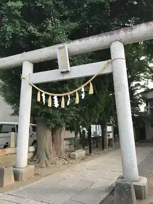 龍ケ崎八坂神社の鳥居