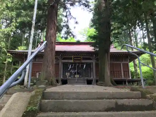 飯縄神社 里宮（皇足穂命神社）の本殿・本堂