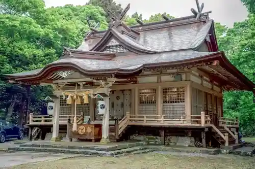 尻岸内八幡神社の本殿・本堂
