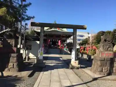 羽田神社の鳥居