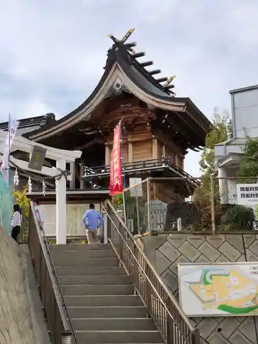 岩国白蛇神社の本殿・本堂