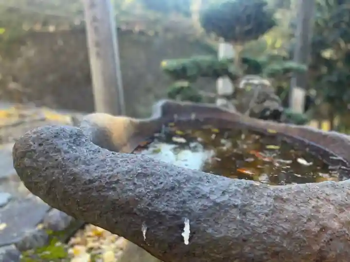 浅間神社の手水舎