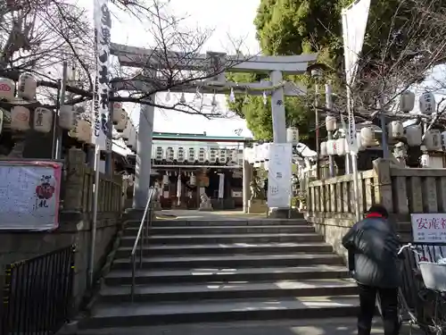 生野八坂神社の鳥居