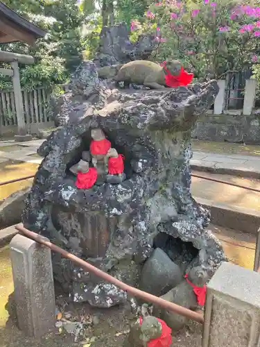 根津神社の狛犬