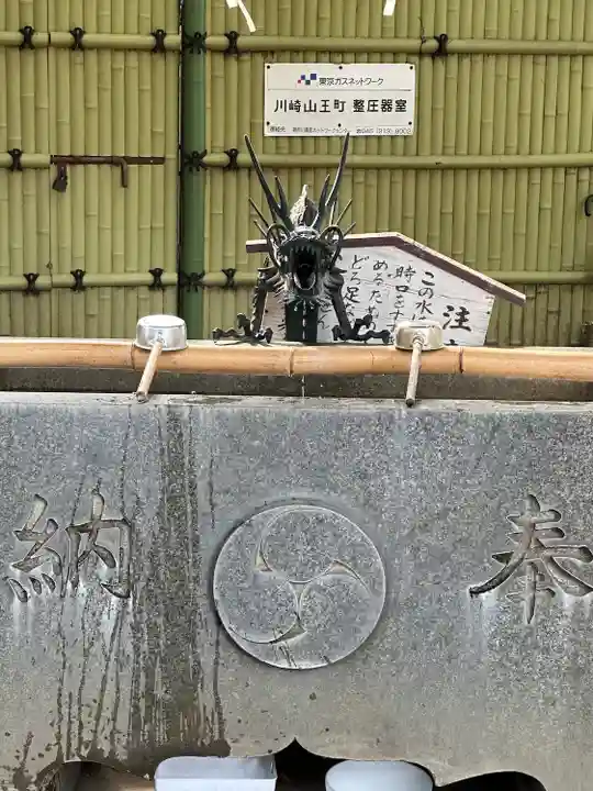 丸子山王日枝神社の手水舎