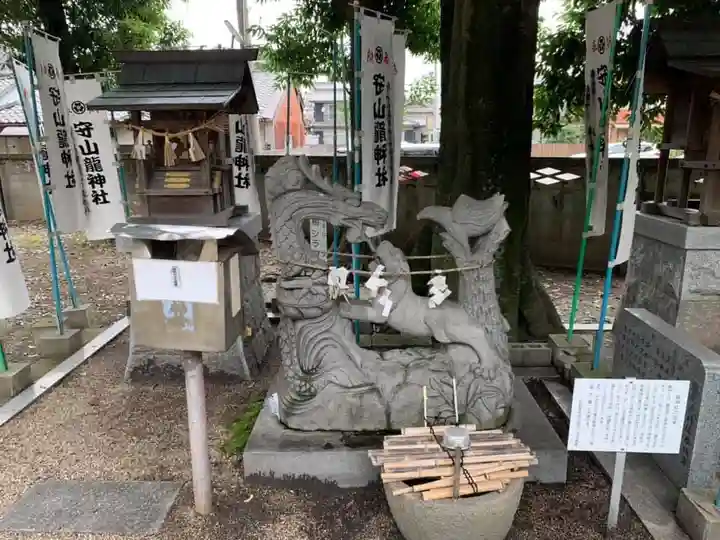 神明社(廿軒家)の手水舎