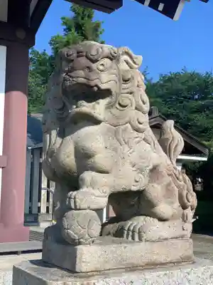 杉山神社の狛犬