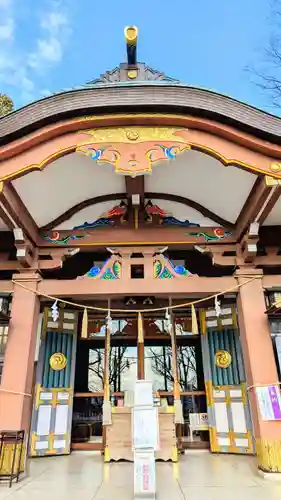 北澤八幡神社の本殿・本堂