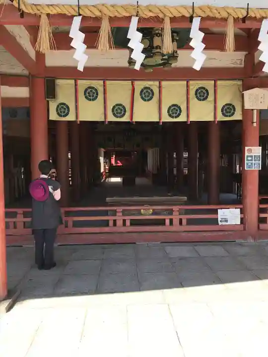 津島神社の本殿・本堂