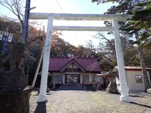 厚岸神社の鳥居