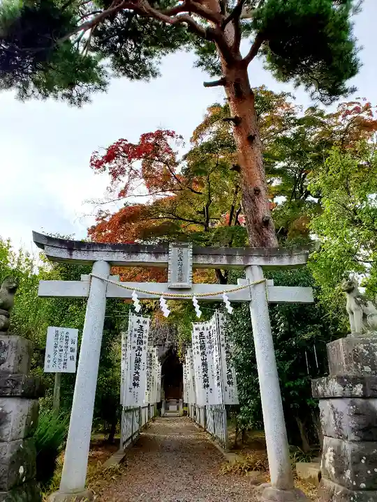開成山大神宮の鳥居