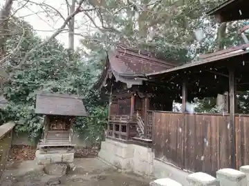 子安神明社(大留町6)の本殿・本堂