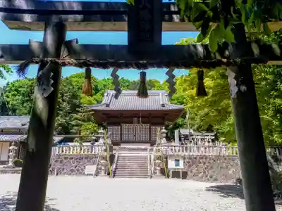 八幡神社の鳥居