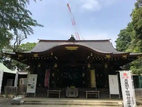 渋谷氷川神社の本殿・本堂