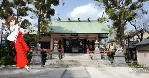 上平井天祖神社の本殿・本堂