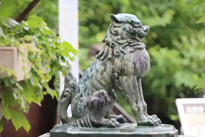 神炊館神社 ⁂奥州須賀川総鎮守⁂の狛犬