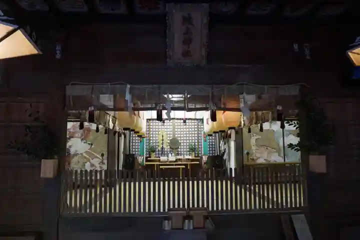 城上神社の本殿・本堂