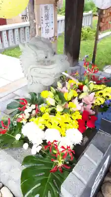 新川皇大神社の手水舎