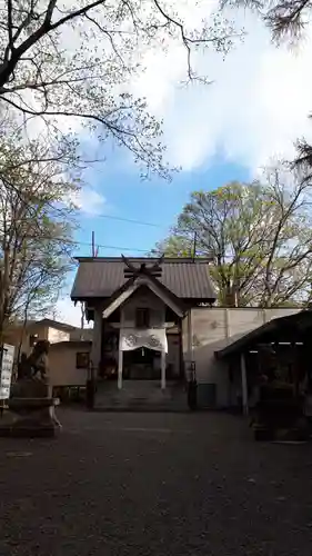 星置神社の本殿