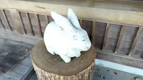 (下館)羽黒神社の狛犬