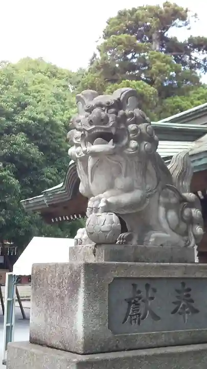 日枝神社水天宮の狛犬