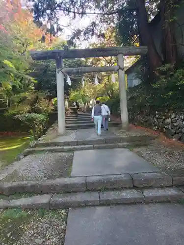 唐澤山神社の鳥居