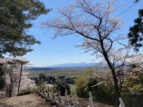 白狐山光星寺の景色