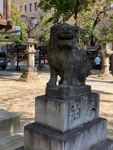那古野神社の狛犬
