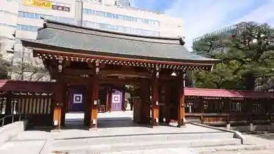 警固神社の山門・神門