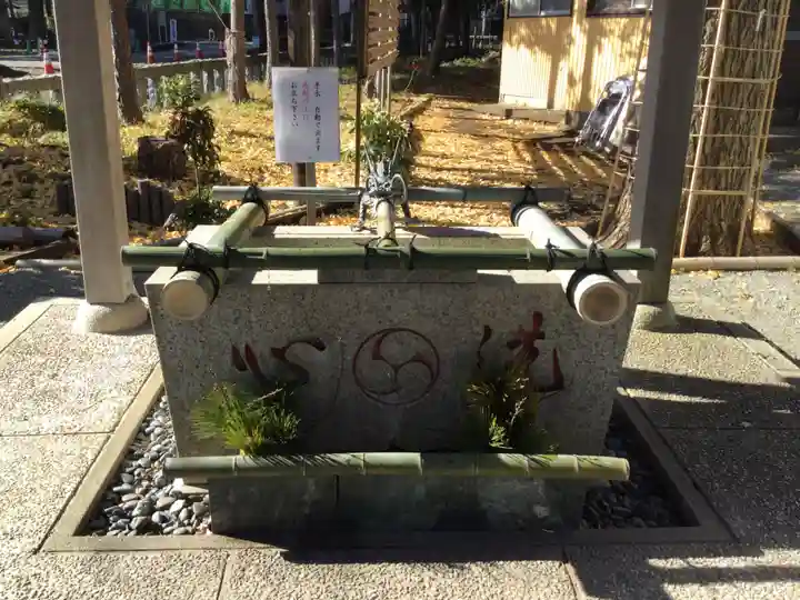 深見神社の手水舎