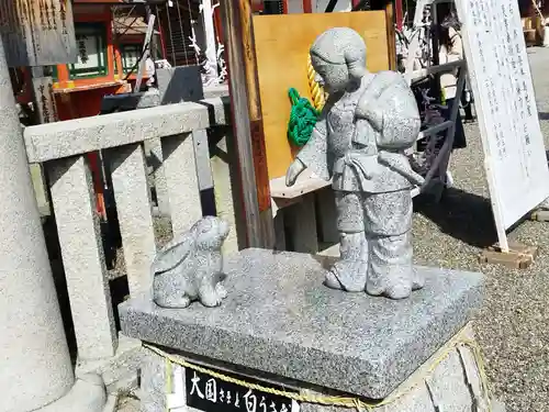 八坂神社(祇園さん)の像